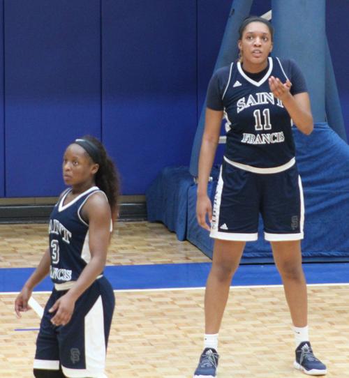 St Francis Girls Basketball Kasiyahna Kushkituah Taja Cummings