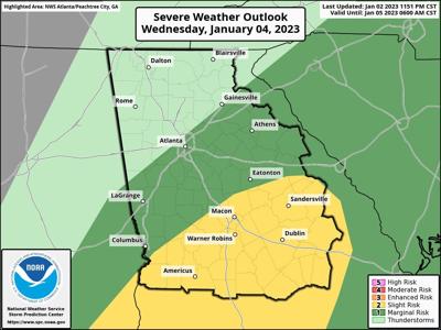 Flash flood warning issued in Cobb through noon | | mdjonline.com