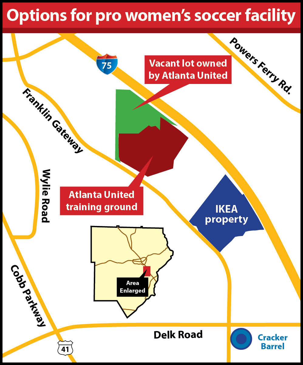 Marietta buys back IKEA property in bid to attract pro women's