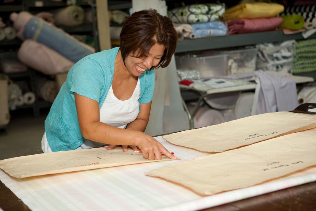 Longtime Douglas Baby Bedding Maker Transforms Itself Through Carousel Designs Employee Chong Statts Works At The Company S Douglasville Plant Which Produces Custom Made Baby Bedding And Nursery Décor