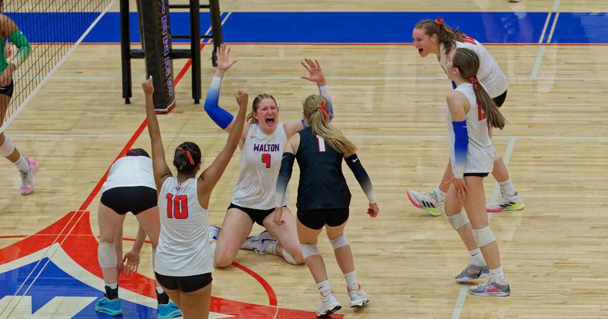 Walton sweeps its way to final four