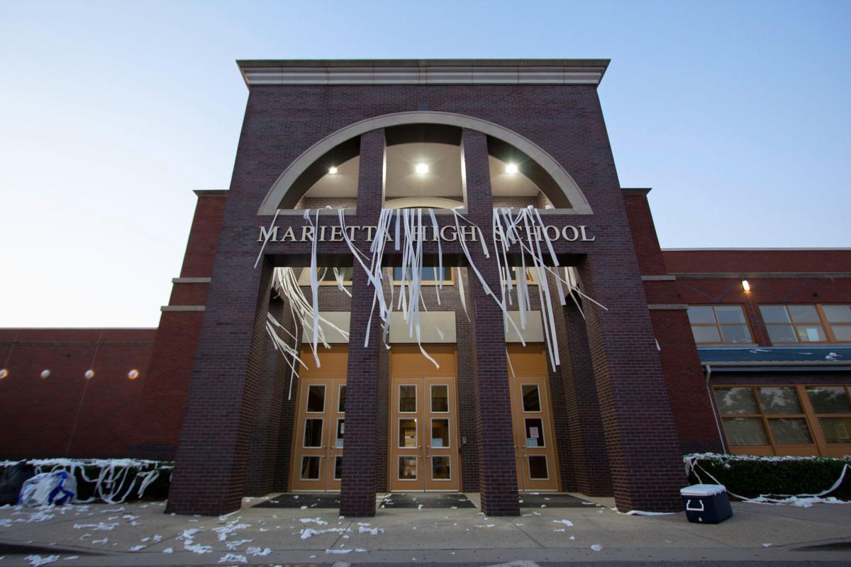 Marietta High School class of 2020 continues decadeslong TP tradition