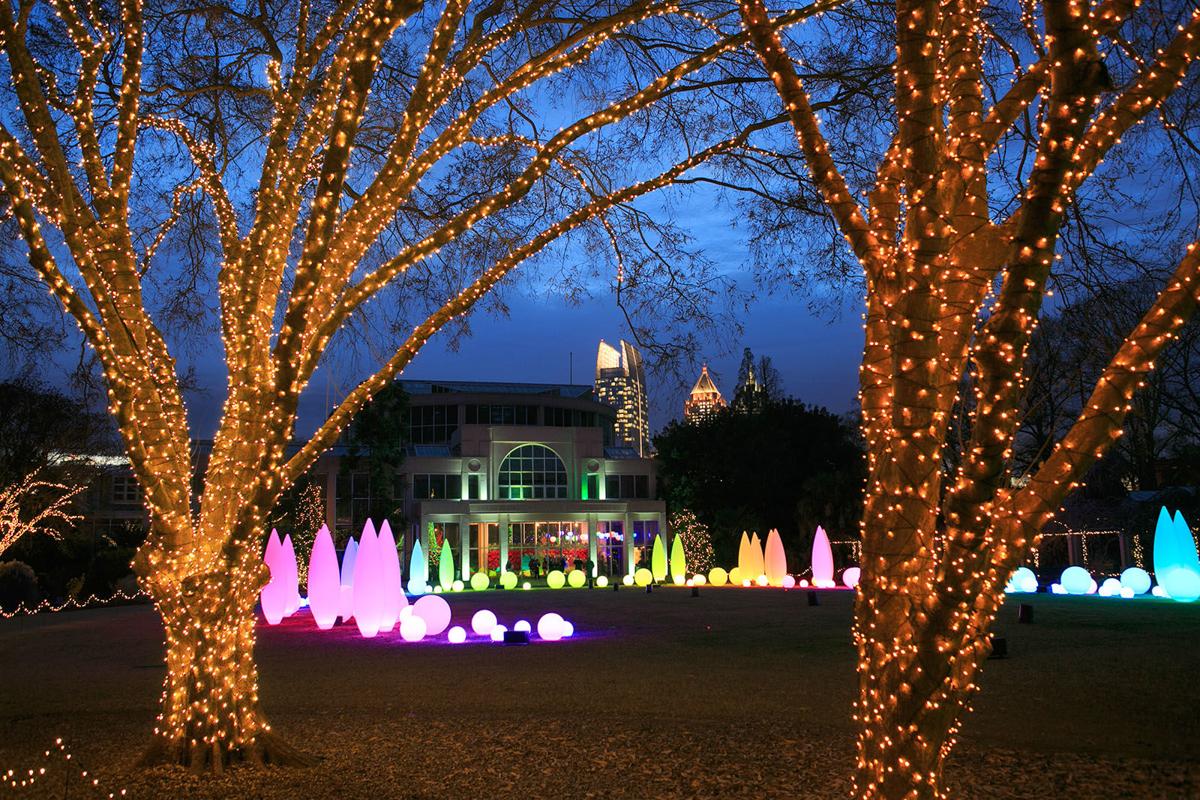 Atlanta Botanical Garden S Garden Lights Holiday Nights Is