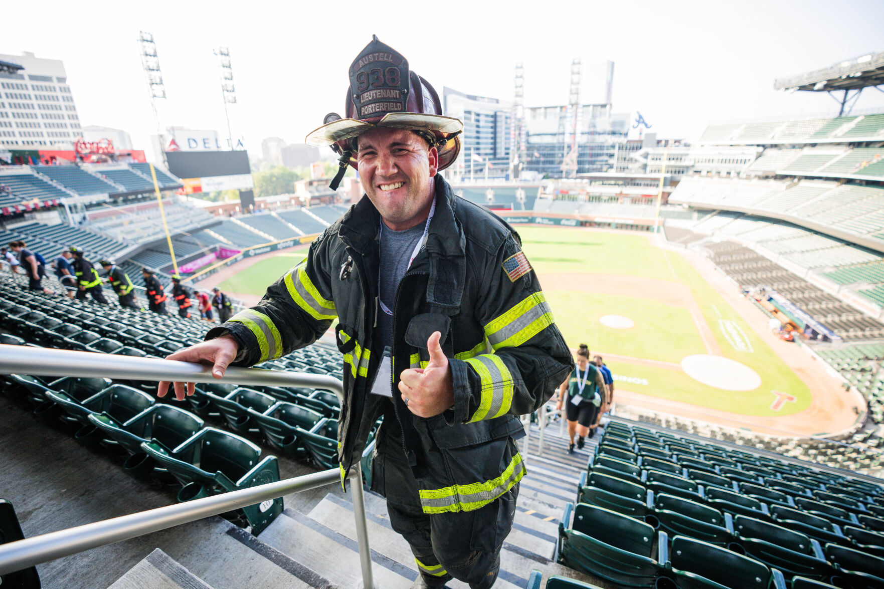 First responders observe 9/11 with stair climb at Truist Park | Local News  | mdjonline.com