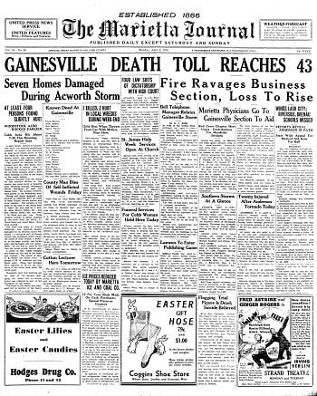 April 6, 1936 A1 Front - Time Capsule