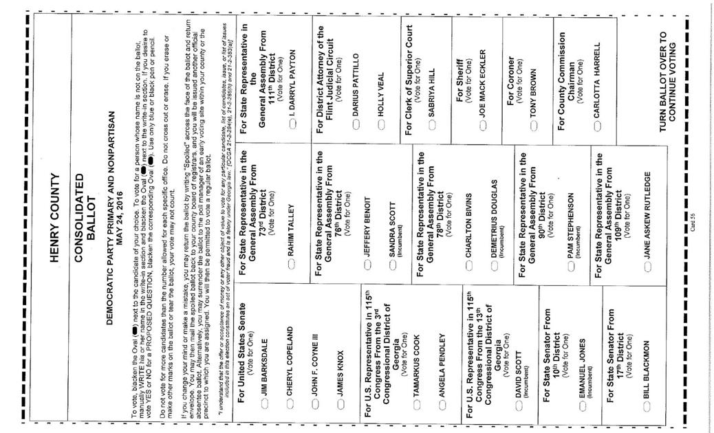 Henry County sample ballots | NeighborNewsOnline.com ...