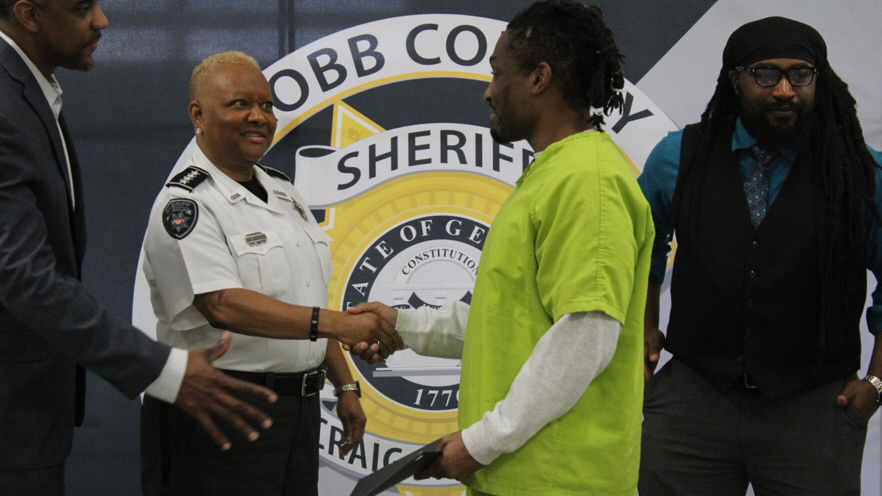 'Moving forward' Cobb Jail Inmates Graduate with GEDs Police Fire