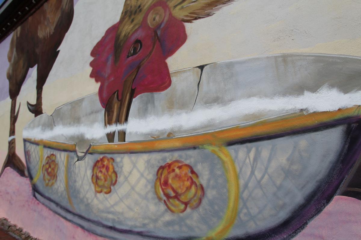 Popular Marietta Mural Defaced News Mdjonline Com