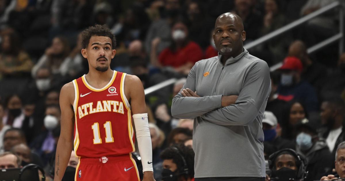 Pg Hawks Hawks PG Trae Young finally discusses Nate McMillan firing | Fieldlevel ...