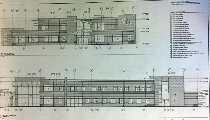 Drawings in for new harbin building