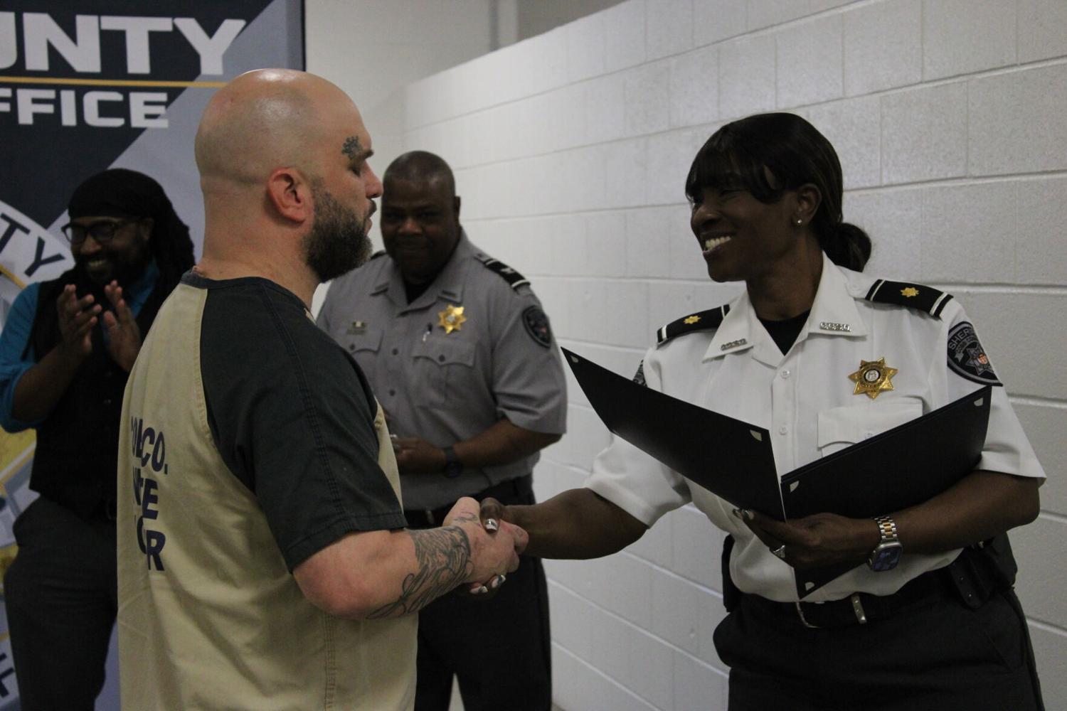 'Moving forward' Cobb Jail Inmates Graduate with GEDs Police Fire