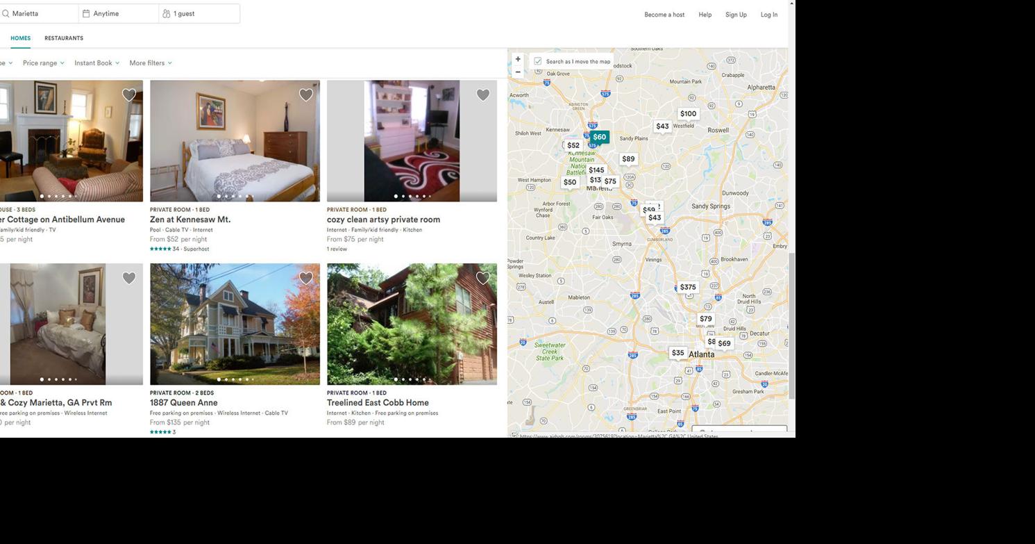 Cobb eyeing shortterm rental rules for homes on Airbnb, similar services News