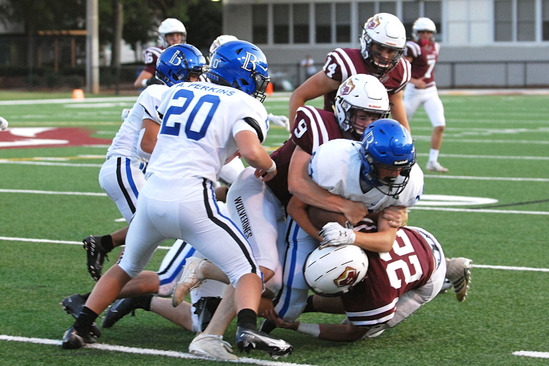 Brookstone wears down Walker in home opener Cobb Football Friday