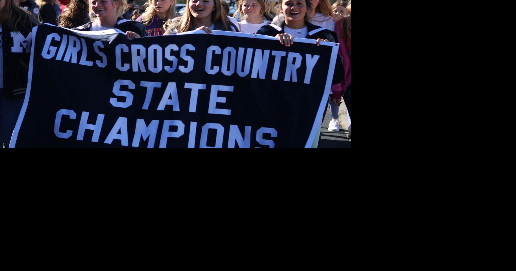 PHOTOS: State champ Marietta cross country teams receive hero's welcome ...