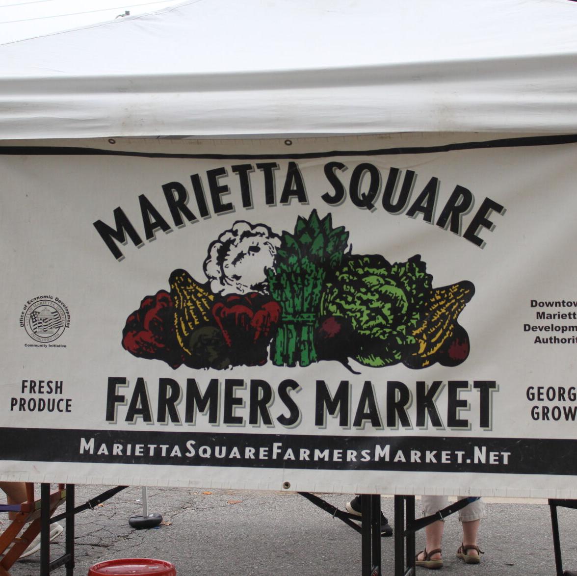 Hundreds flock to Square for Marietta Farmers Market | Local News |  mdjonline.com