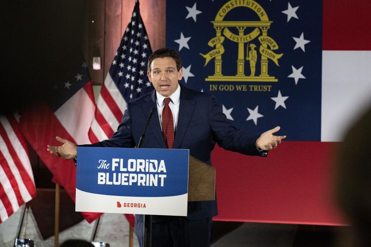 Florida Gov. Ron DeSantis ‘campaigns’ in Georgia (copy)