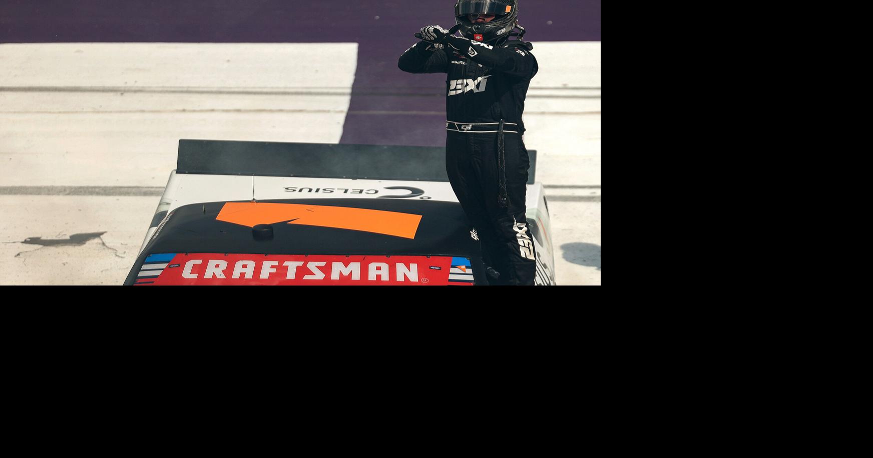 Marietta native Corey Heim wins Truck race at Michigan