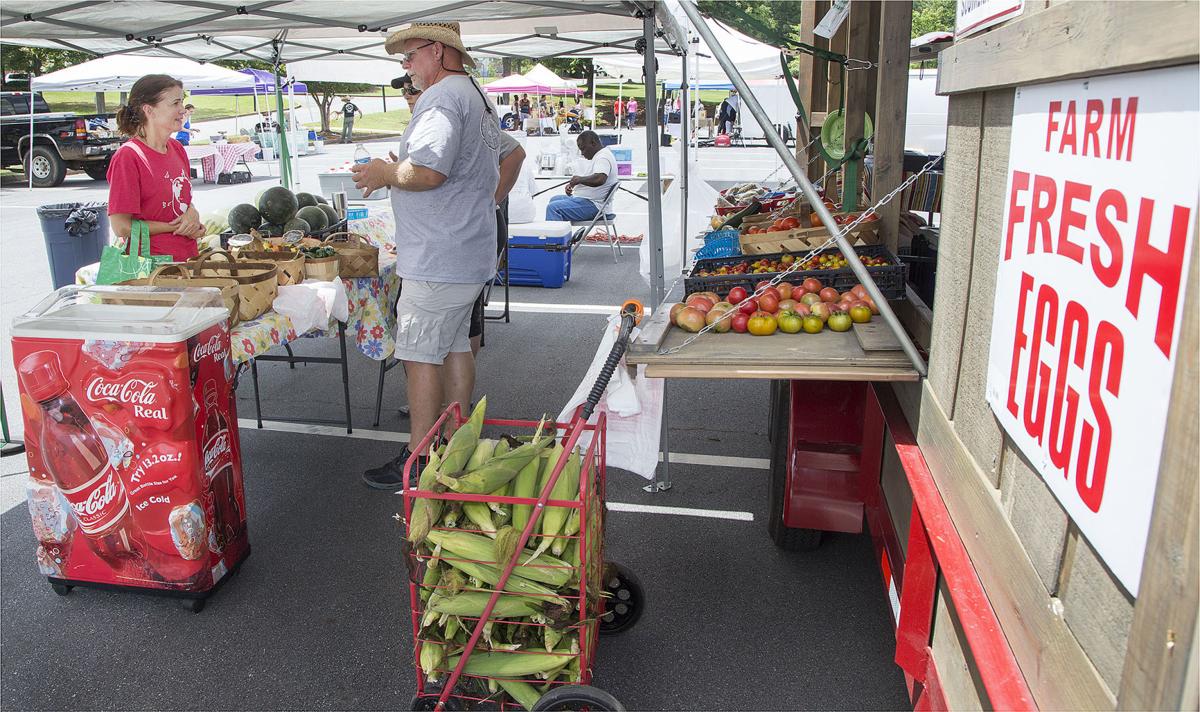 Cobb Country Farm Bureau and PARKS Farmer's Market at Lost Mountain