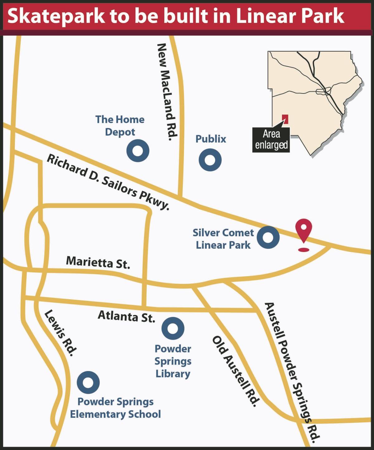 Powder Springs to build 1.8 million skatepark Local News