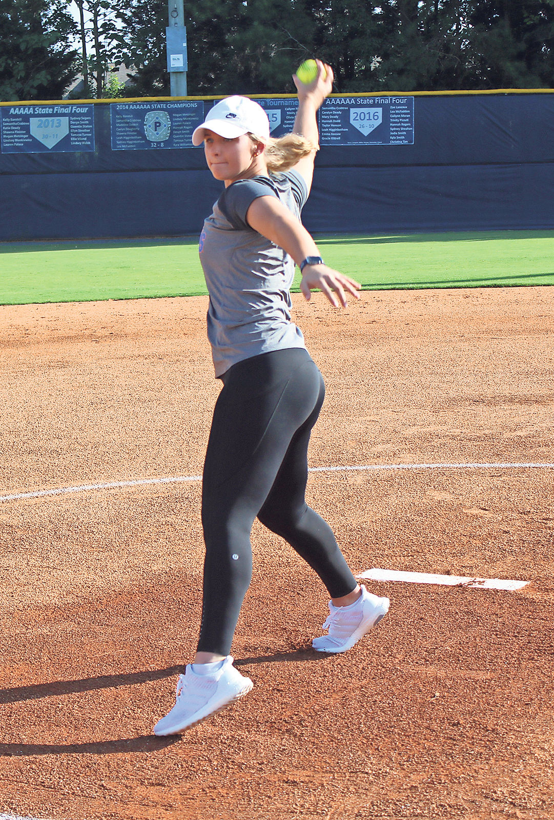 Less than three years after final Pope pitch, Kelly Barnhill celebrated