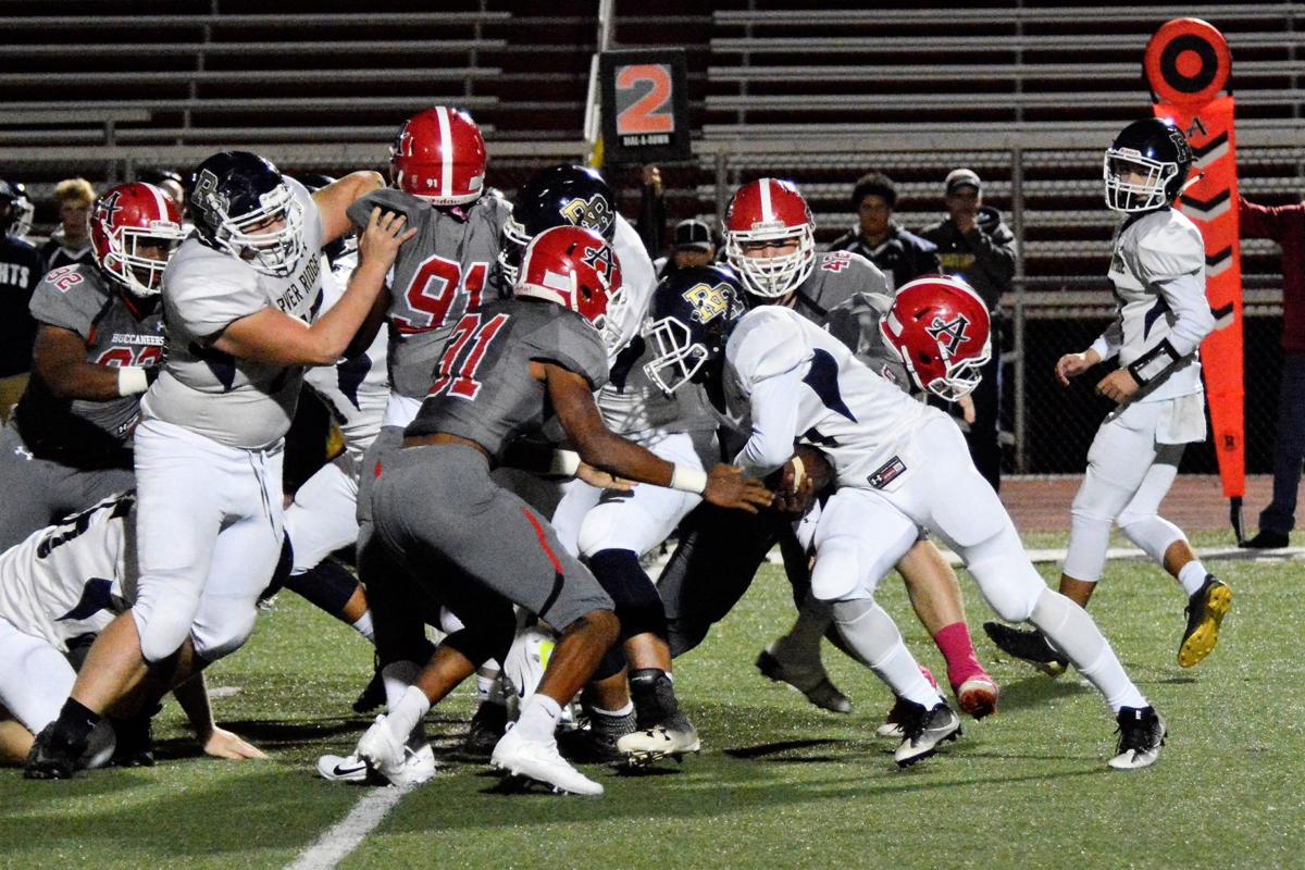 Allatoona Defense Smothers River Ridge Cobb Football Friday