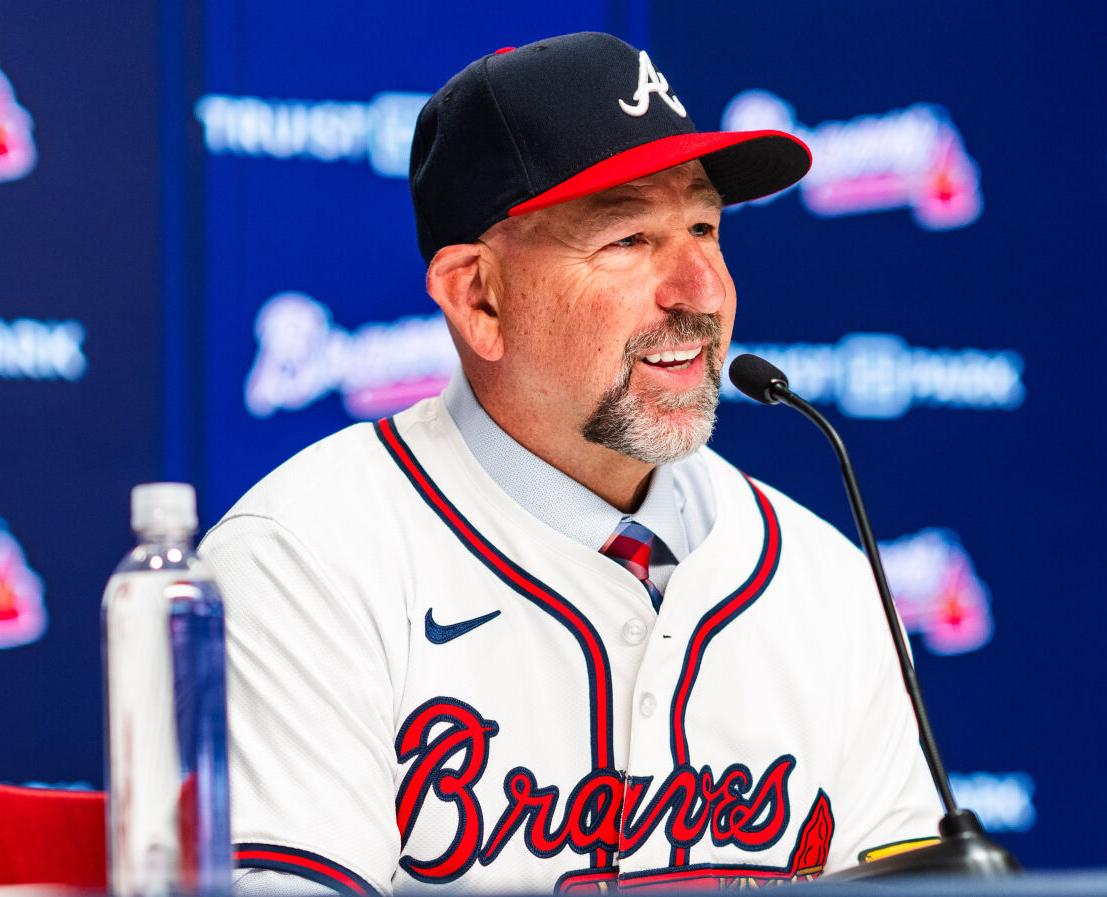 Braves introduce Walt Weiss as new manager | Atlanta Braves | mdjonline.com, image size:1107x897