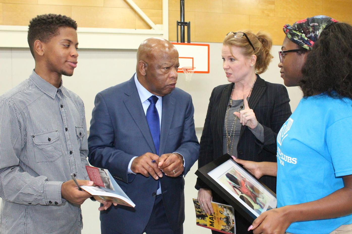 Joshua Williams, John Lewis, Stephanie Blank, Makiyah Waller