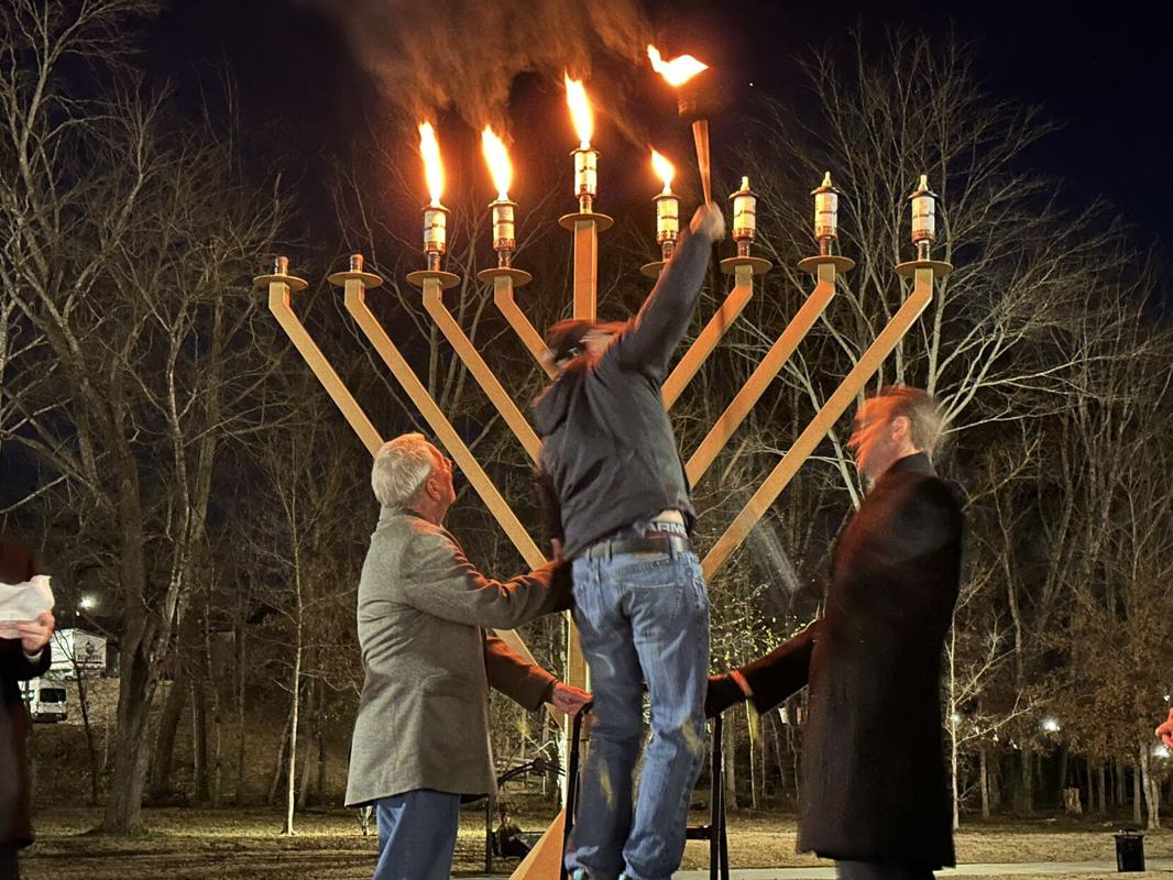 'Light Over Darkness' Acworth Lights Menorah Local News