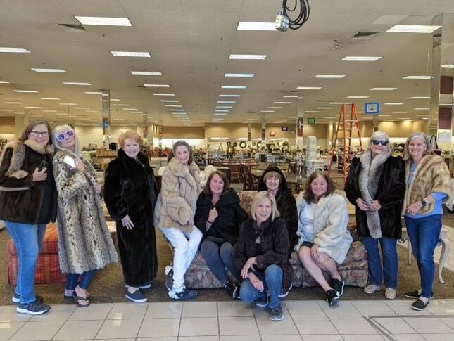Sandy Springs Society Ladies in Donated Furs.jpg
