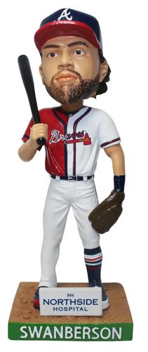 Charlie Culberson and Dansby Swanson dual bobblehead