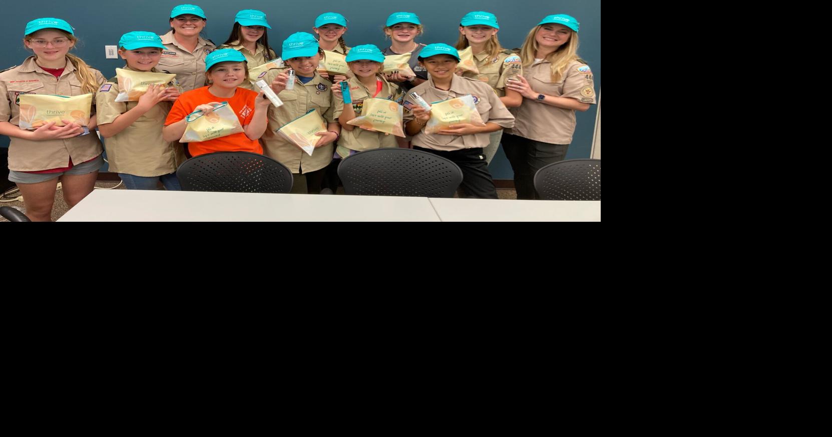 Local Scouts and Thrive Causemetics team up to support LiveSafe