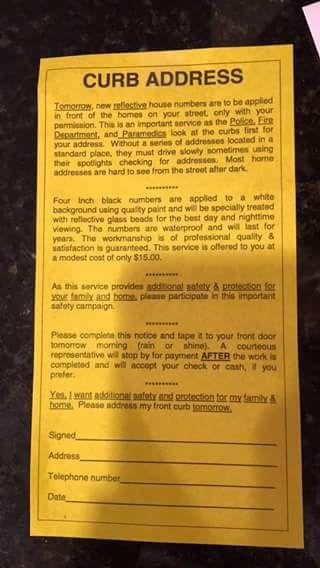 City Of Alpharetta Sends Out Advisory Regarding Curb Address