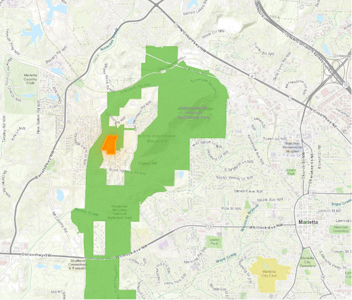 Kennesaw Mountain Battlefield Park Expands By 21 Acres Preserved From 