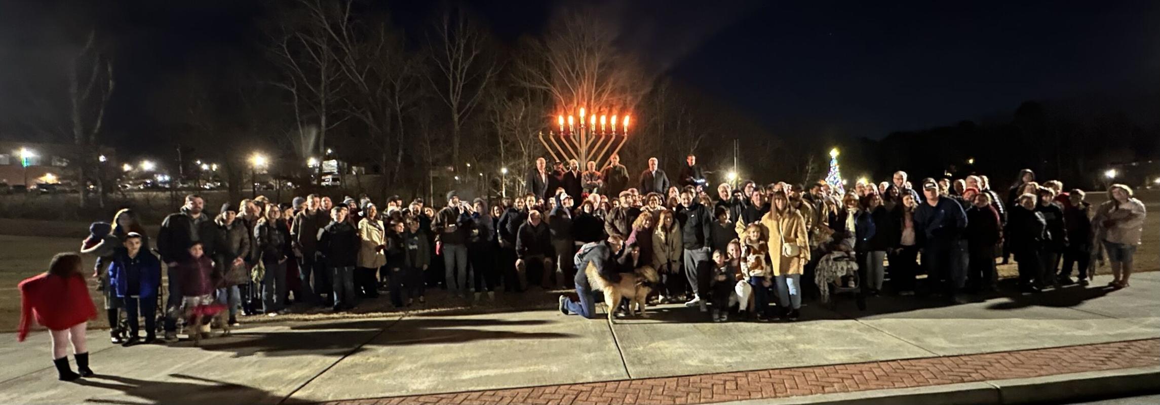 'Light Over Darkness' Acworth Lights Menorah Local News