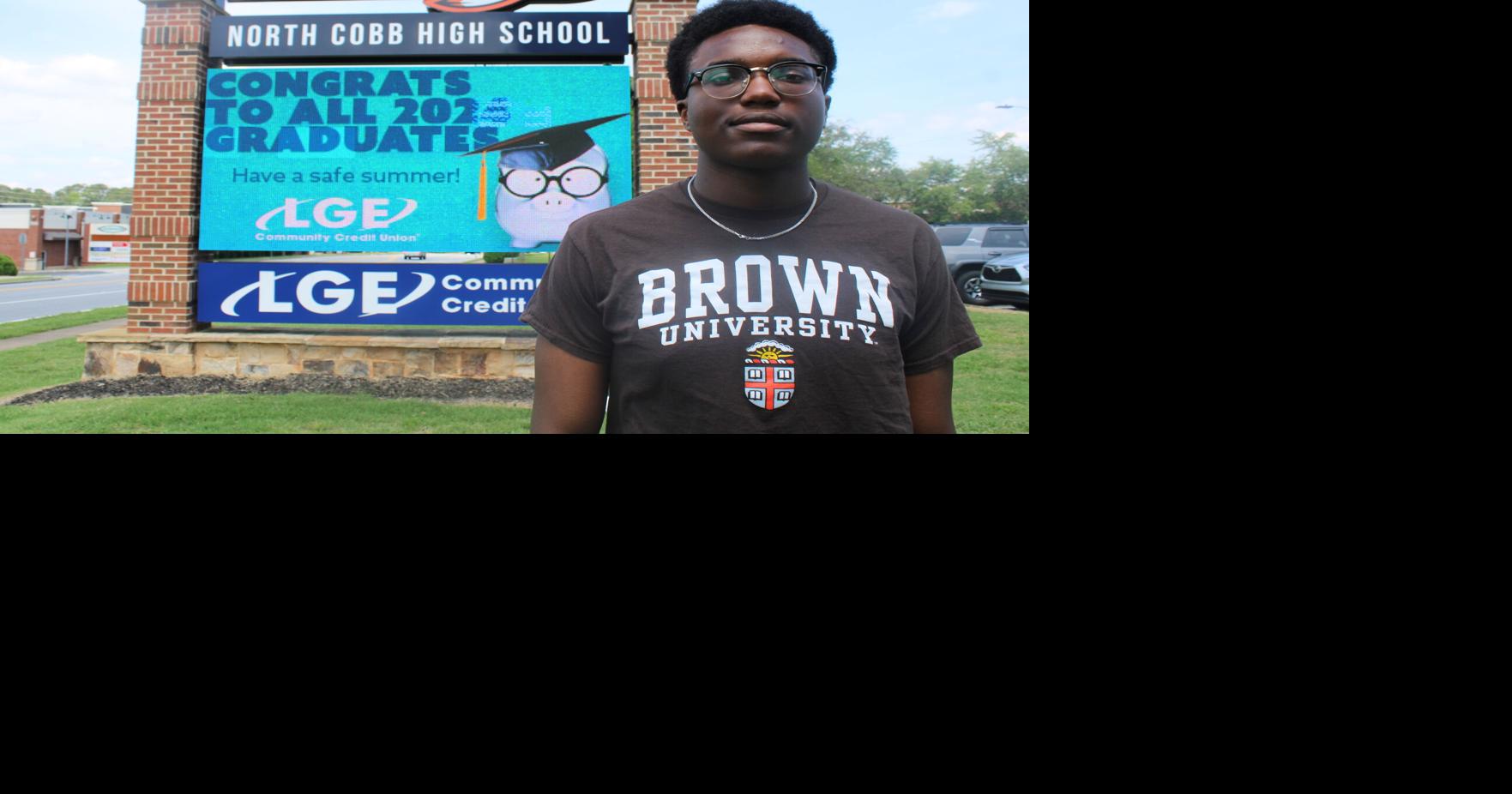 North Cobb Senior Earns Scholarship to Brown University