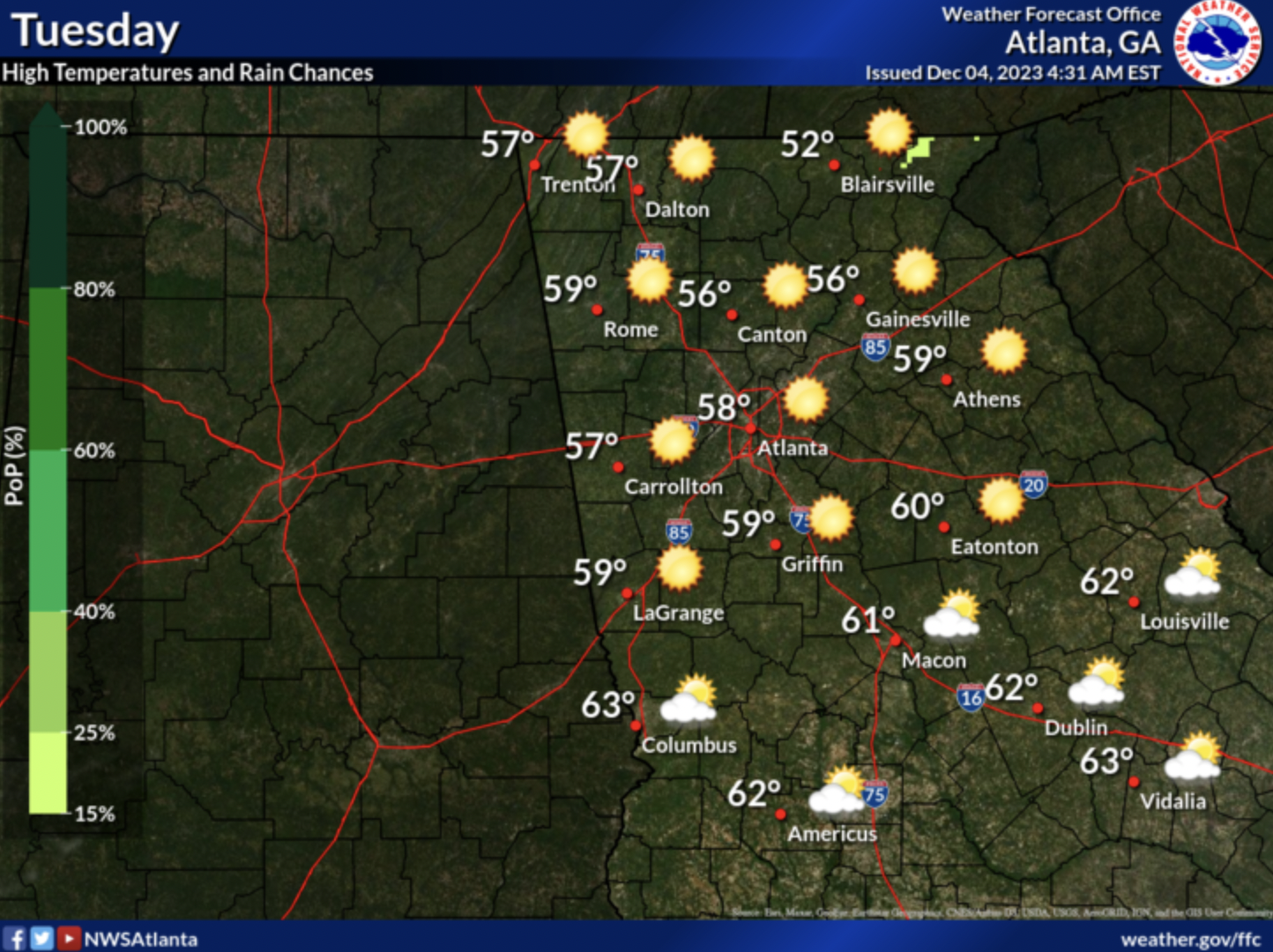 Sunny Skies Forecasted Ahead Of Rainy Weekend | Local News | Mdjonline.com