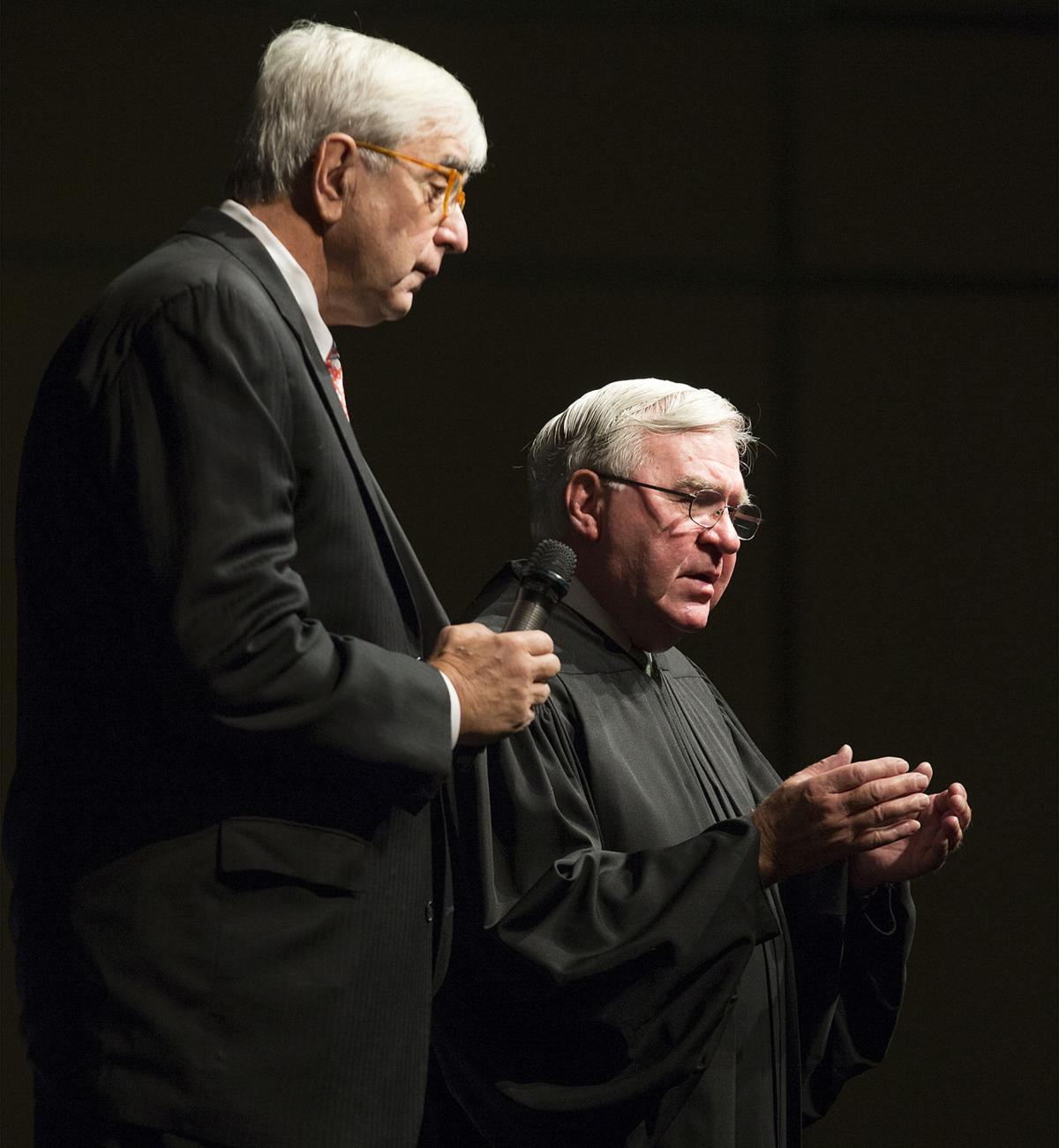 AROUND TOWN Harris Hines swears Marietta Mayor Steve Tumlin into third term Around Town