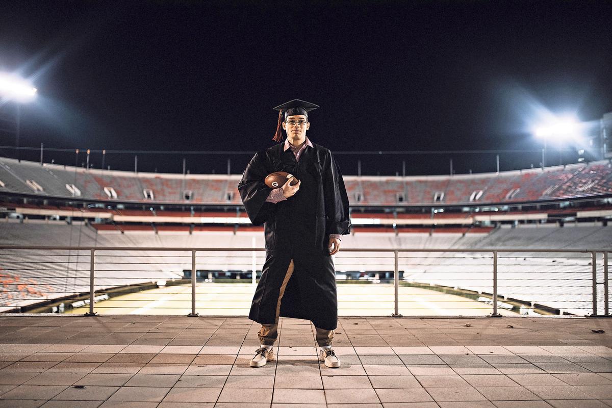 Georgia Kicker Sprayberry Grad Rodrigo Blankenship Reaches Academic Milestone Cobb Football Friday Mdjonline Com