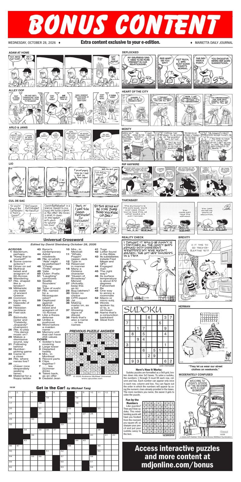 Page E1 | e-Edition | mdjonline.com