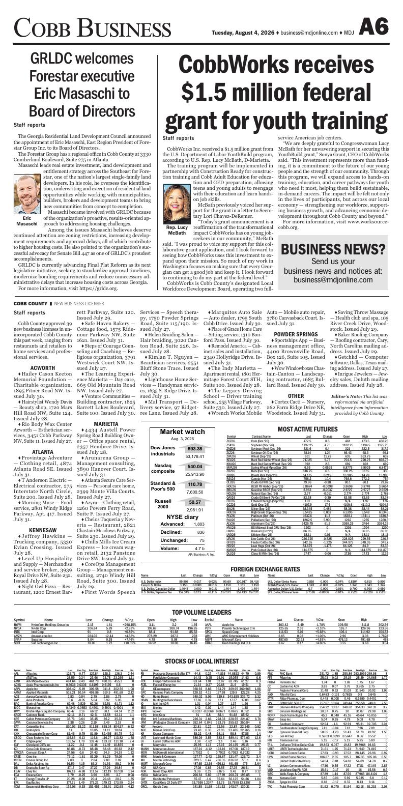 Page A6 | e-Edition | mdjonline.com