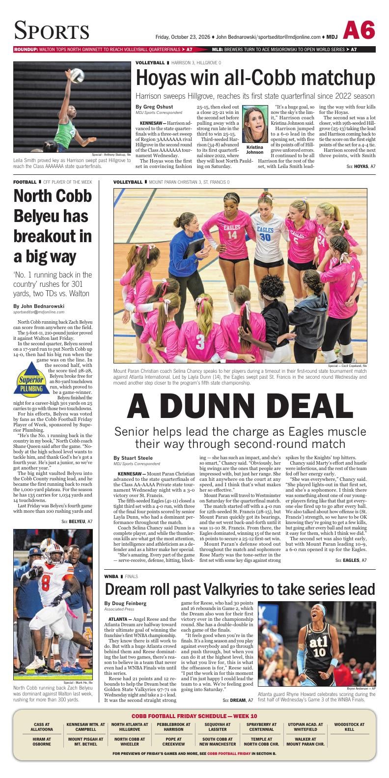 Page A6 | e-Edition | mdjonline.com