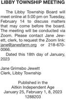 Feb 14  Board Meeting