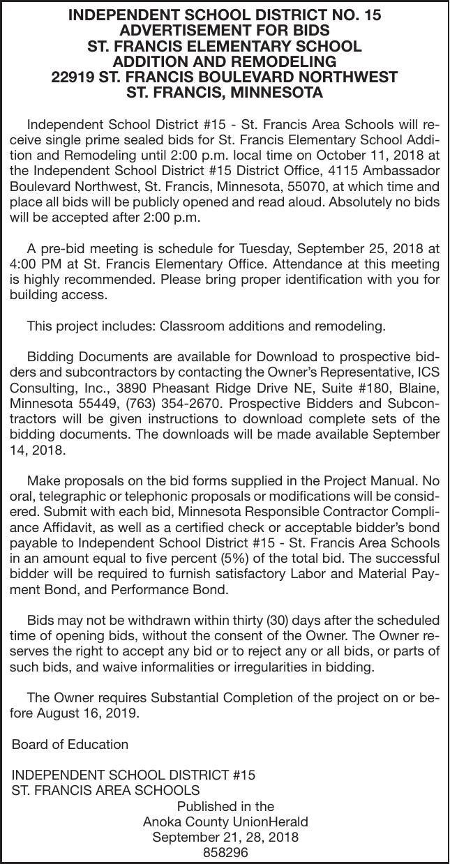 addition amp remodel bids message media advertisement for bids