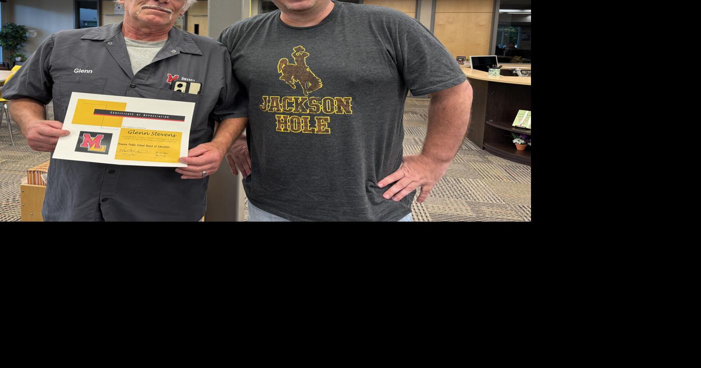 August Raider Recognition award - Glenn Stevens