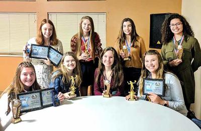 OHS Volleyball award winners