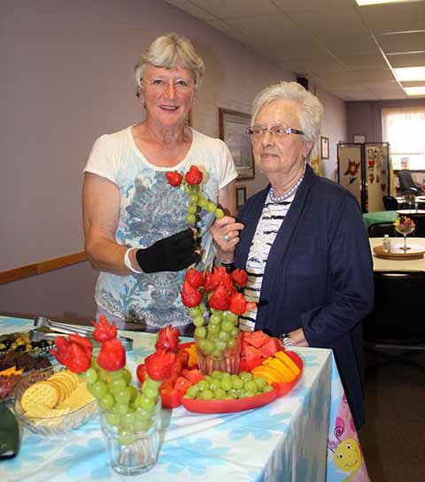 Alice Nickolay and Betty Dutton