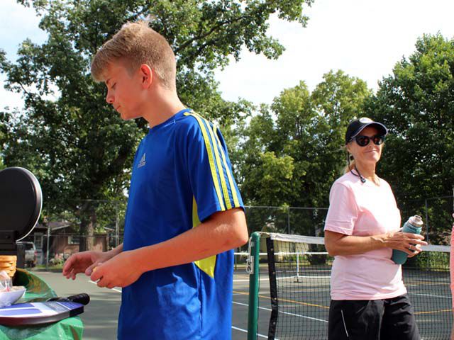 Lawrenceville grandmother unwittingly plays pickleball with