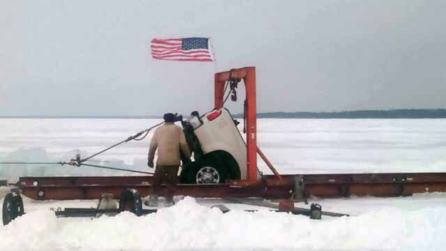 7 Vehicles recovered from frozen Mille Lacs Lake