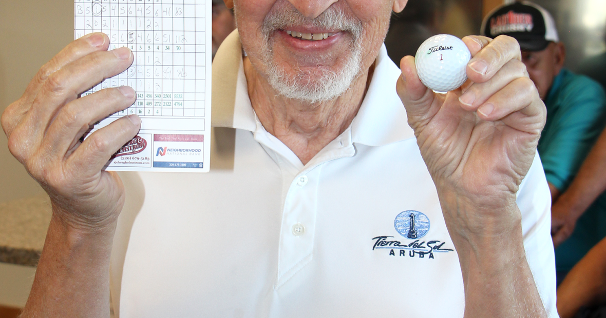 Statz shoots his age — twice! Smith records fourth career ace!