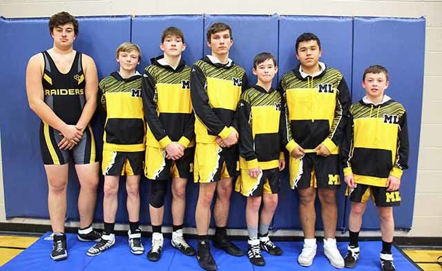 Raiders wrestle at Rush City meet